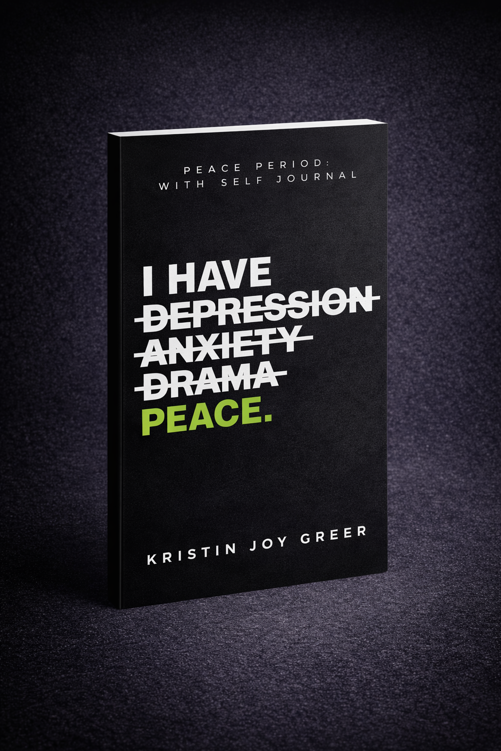 Peace Period Christian journal for anxiety and finding peace through scripture and reflection