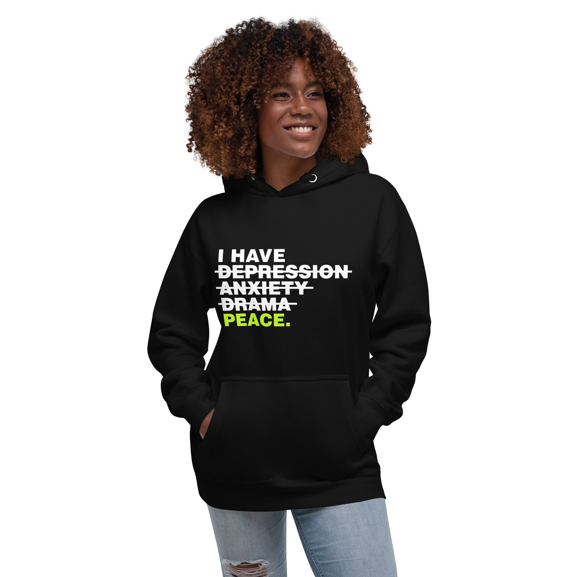 I Have Peace Christian hoodie faith inspired hoodie for believers