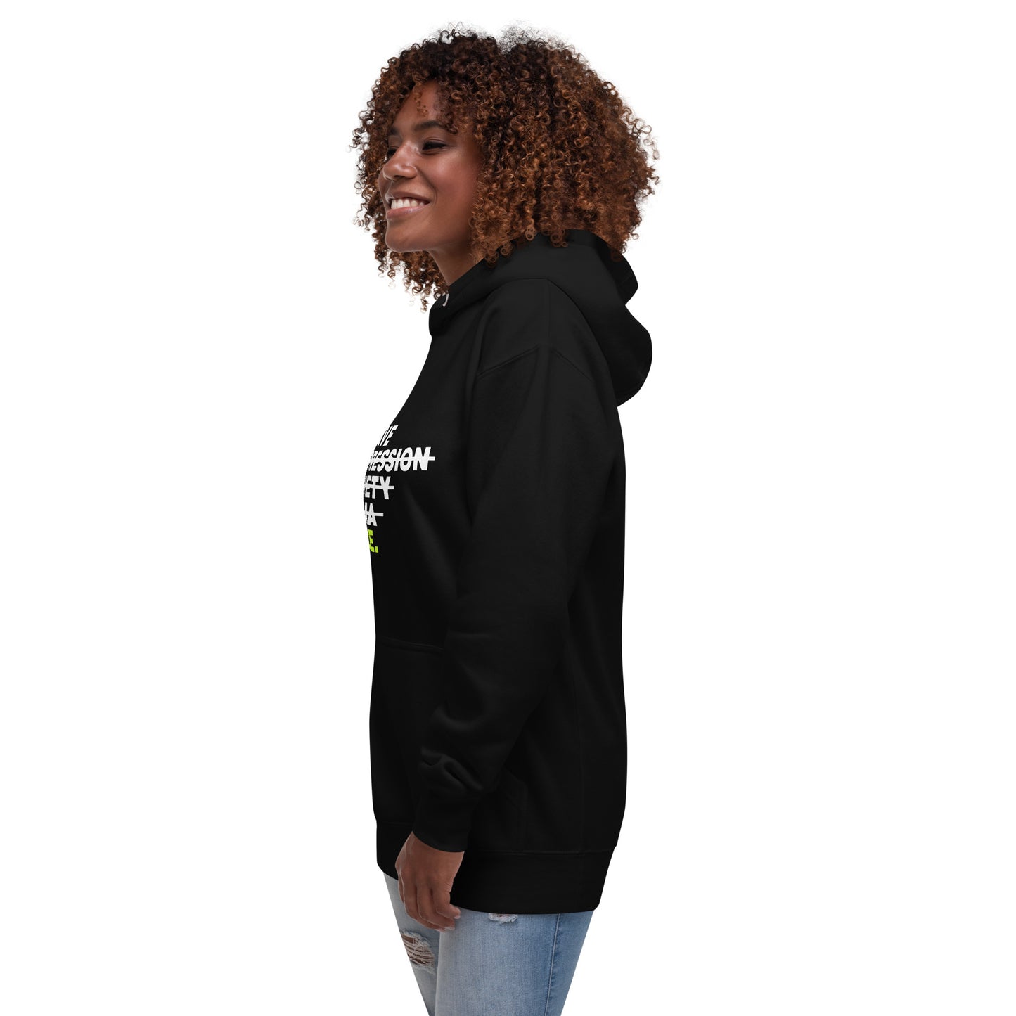 Christian clothing hoodie reminding believers of God's peace