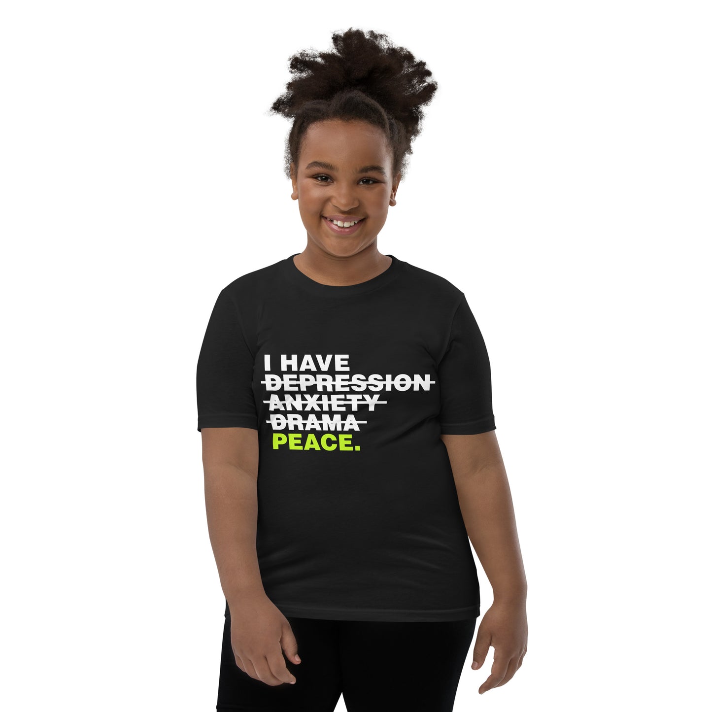 I Have Peace youth Christian t-shirt for kids faith clothing
