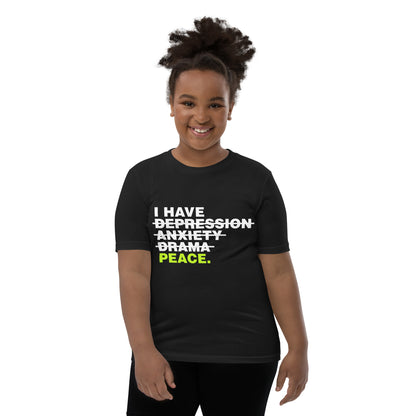 I Have Peace youth Christian t-shirt for kids faith clothing
